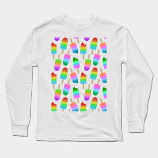 Colorful Popsicles Long Sleeve T-Shirt